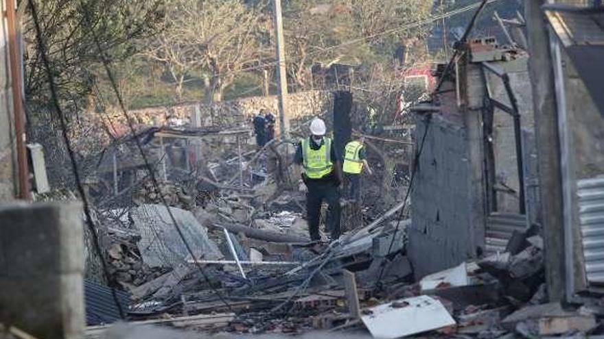 La explosión ocurrió el pasado 23 de mayo en Tui. // R. Grobas