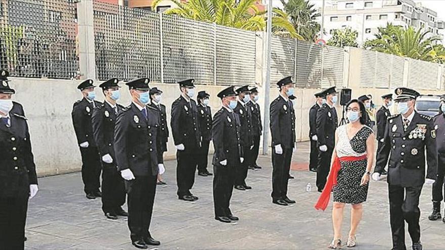 jura de 20 agentes de la Policía Nacional