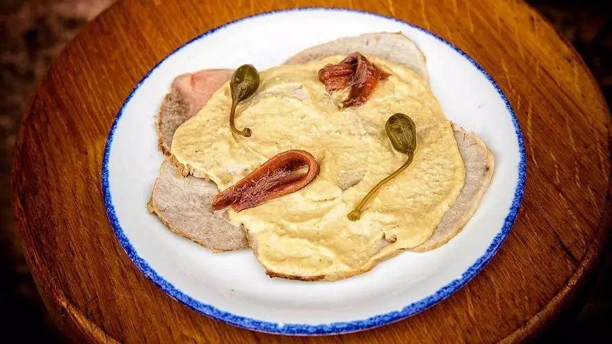 Receta de 'vitello tonnato' de Guada Reig, del restaurante Perelló 1898