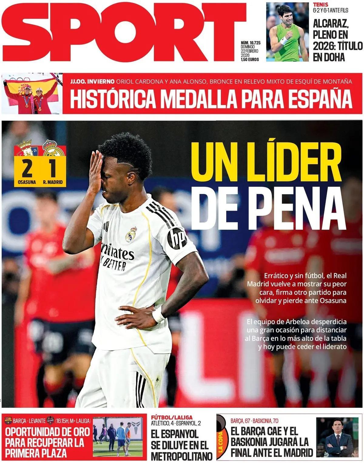 Las portadas de la prensa deportiva de hoy