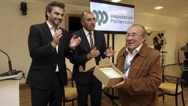 Uno de los protagonistas reconocidos en Poio por su labor en el rural.