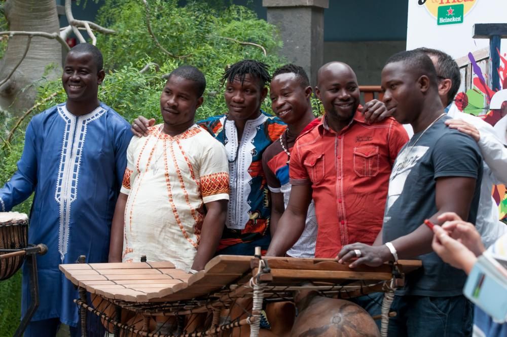 La banda marfileña Djarabikan, ganadora del ...