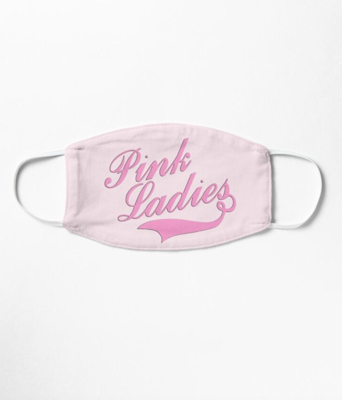 Mascarilla rosa de las Pink Ladies