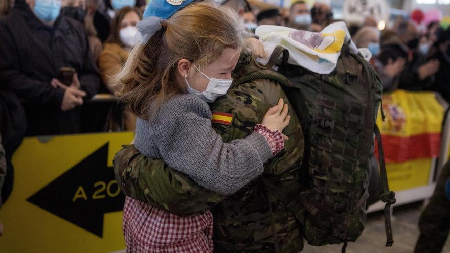 Regresa a Zaragoza la Brigada Aragón I tras 6 meses de misión en Líbano