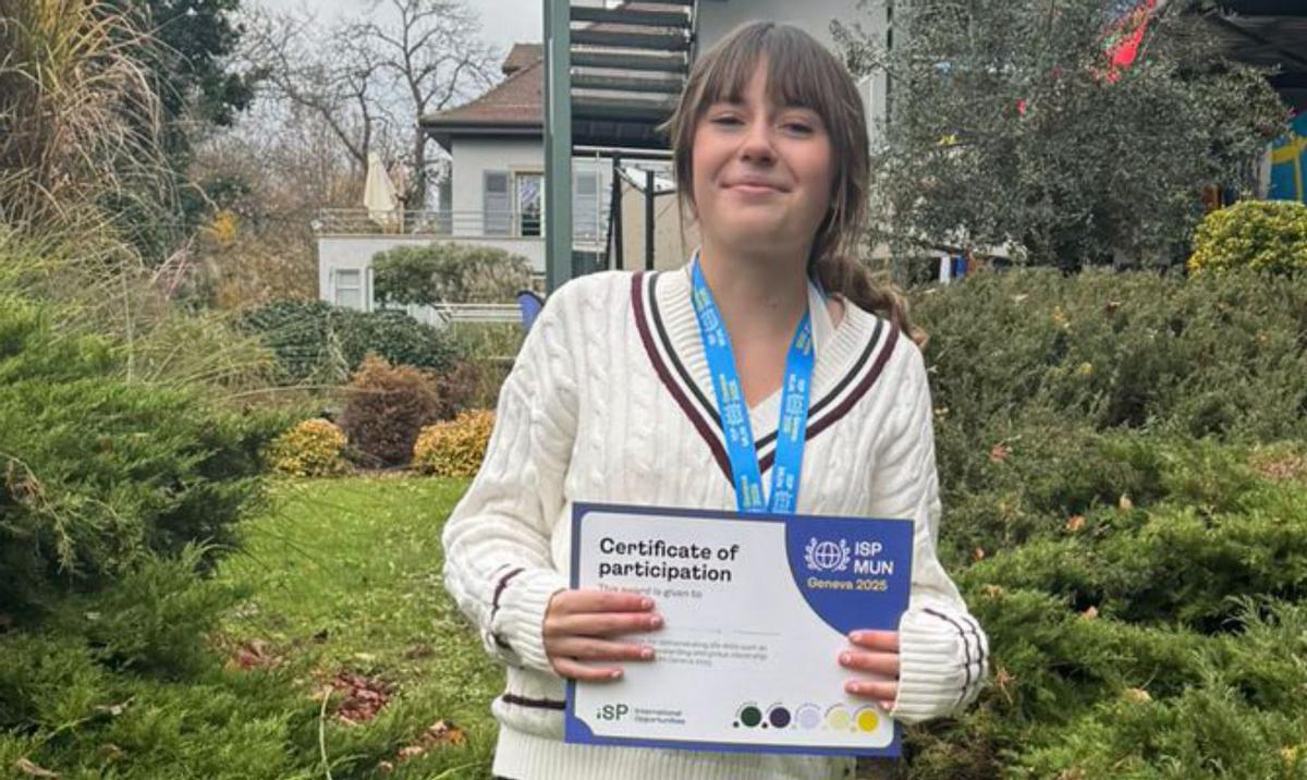 Alumnos del Palacio de Granda desarrollan habilidades globales en el MUN de International Schools Partnership