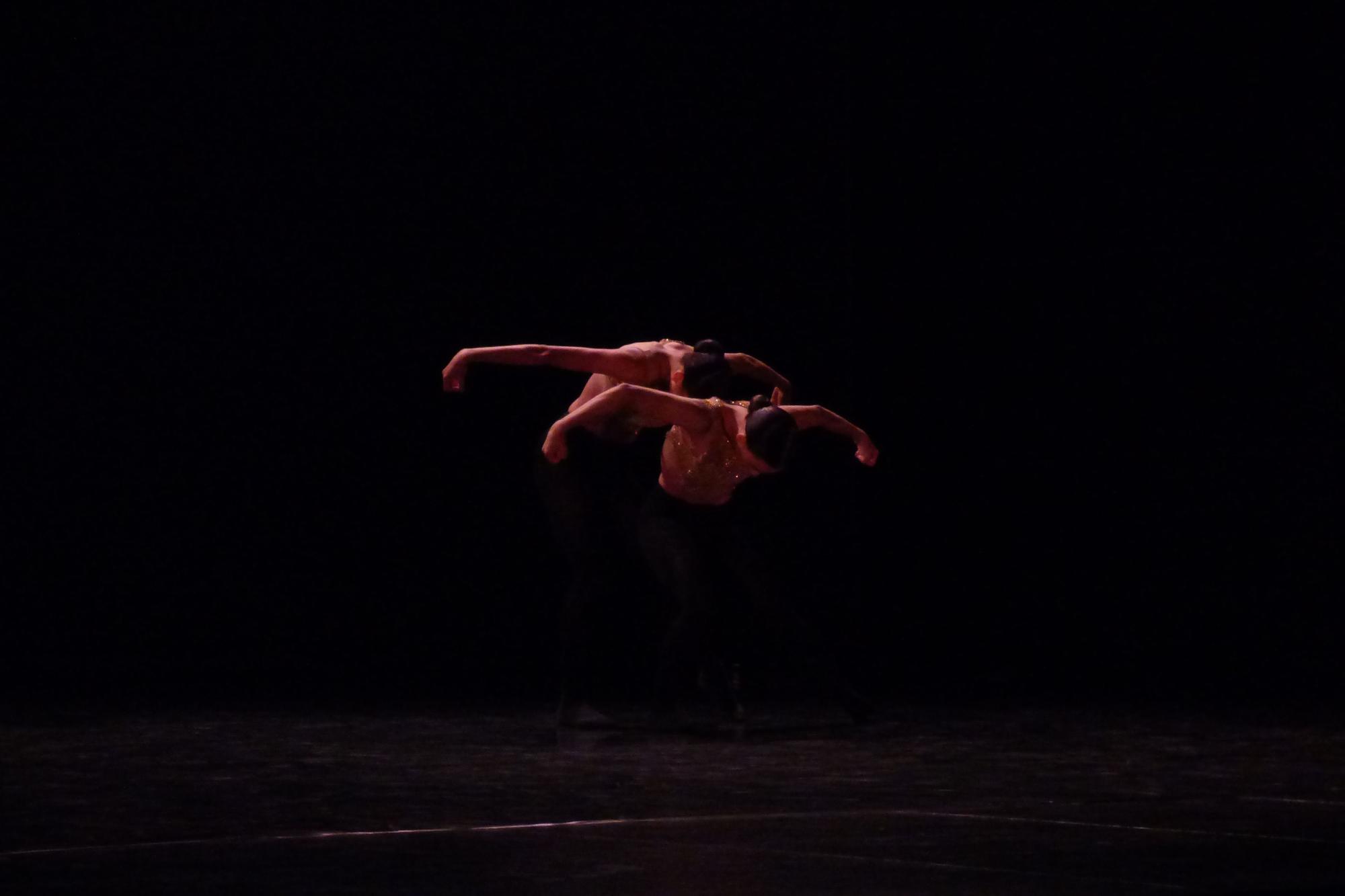 El duet de contemporani de la companyia Korpo Dance Project