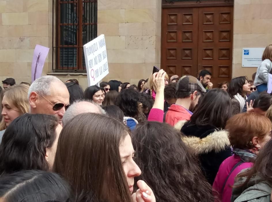 8-M en Asturias: El feminismo inunda las plazas