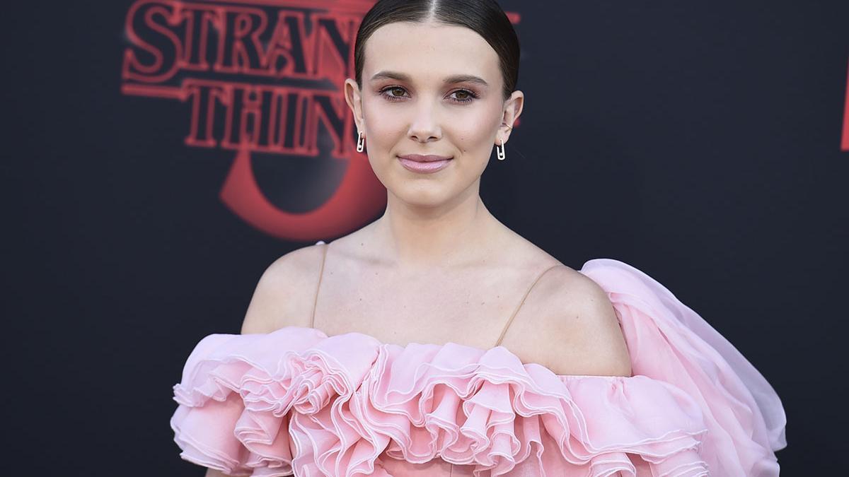 Millie Bobby Brown en la premiere de la 3 temporada de 'Stranger Things'