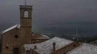 Primeres nevades al Bages, Berguedà i Moianès