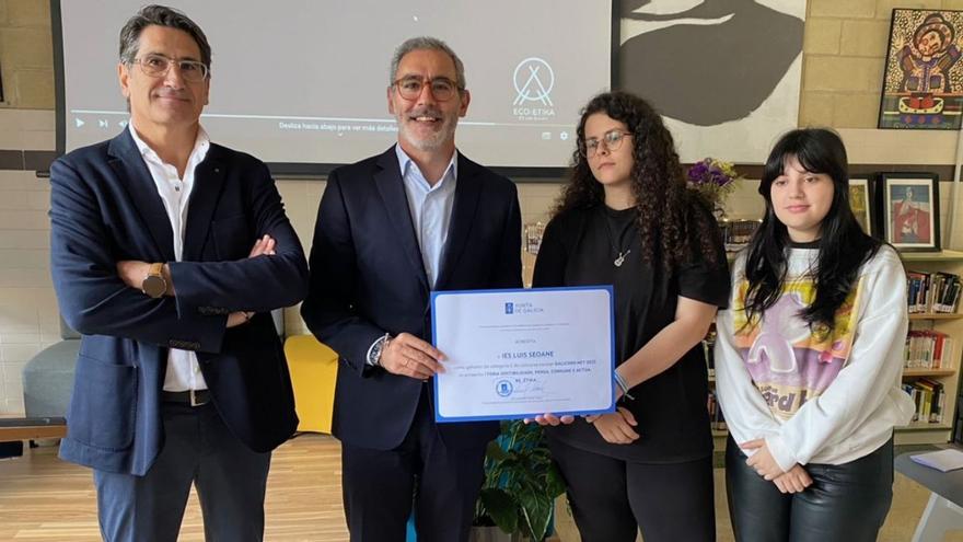 Alumnos del IES Luis Seoane ganan el concurso de consumo responsable Galicons