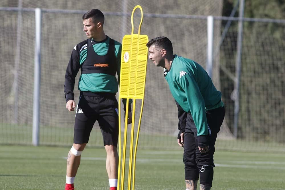 Último sesión del Córdoba CF en Montecastillo.