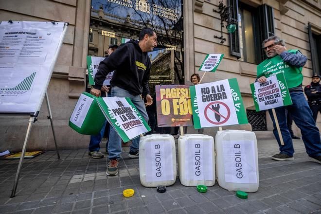 El gasóleo agrícola vuelve a dispararse y ya cuesta un 25% más que antes de la guerra de Irán