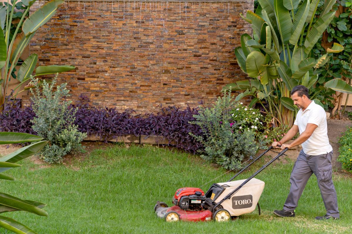 Una de las principales tareas en el mantenimiento de comunidades de vecinos son las labores en los jardines y zonas verdes