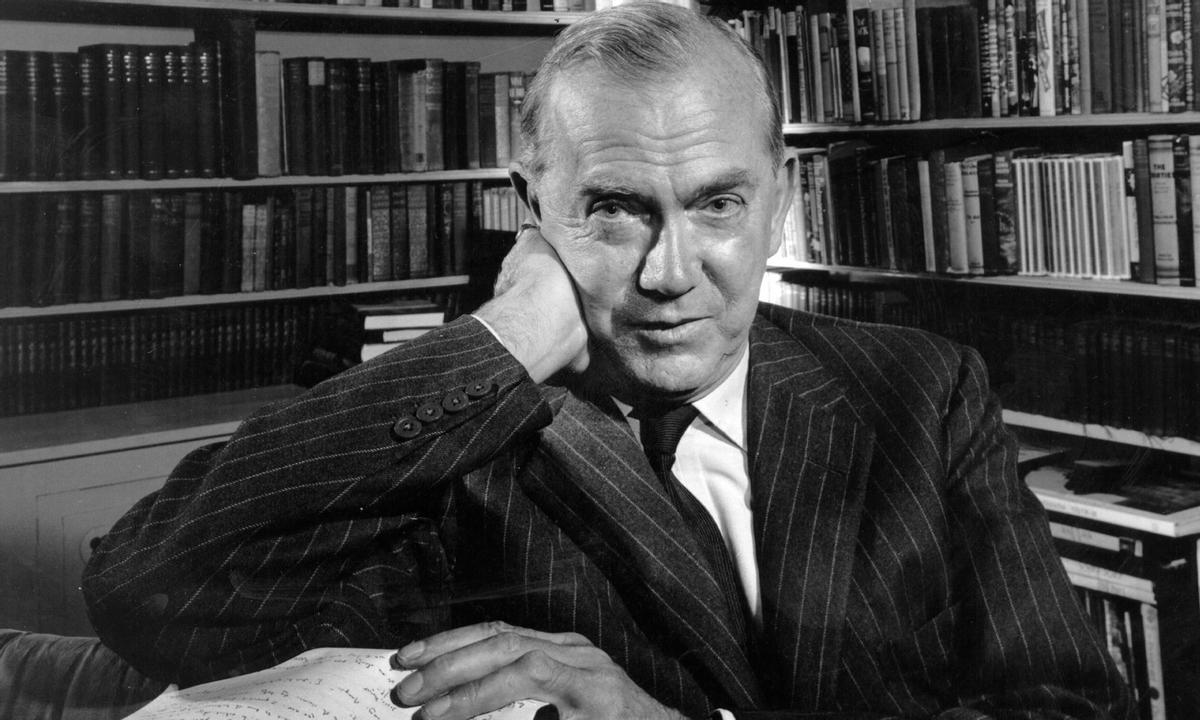 El escritor británico Graham Greene.