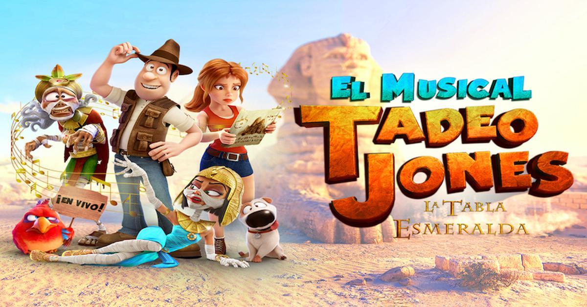 El musical de Tadeo Jones en Vigo será el 11 de marzo.