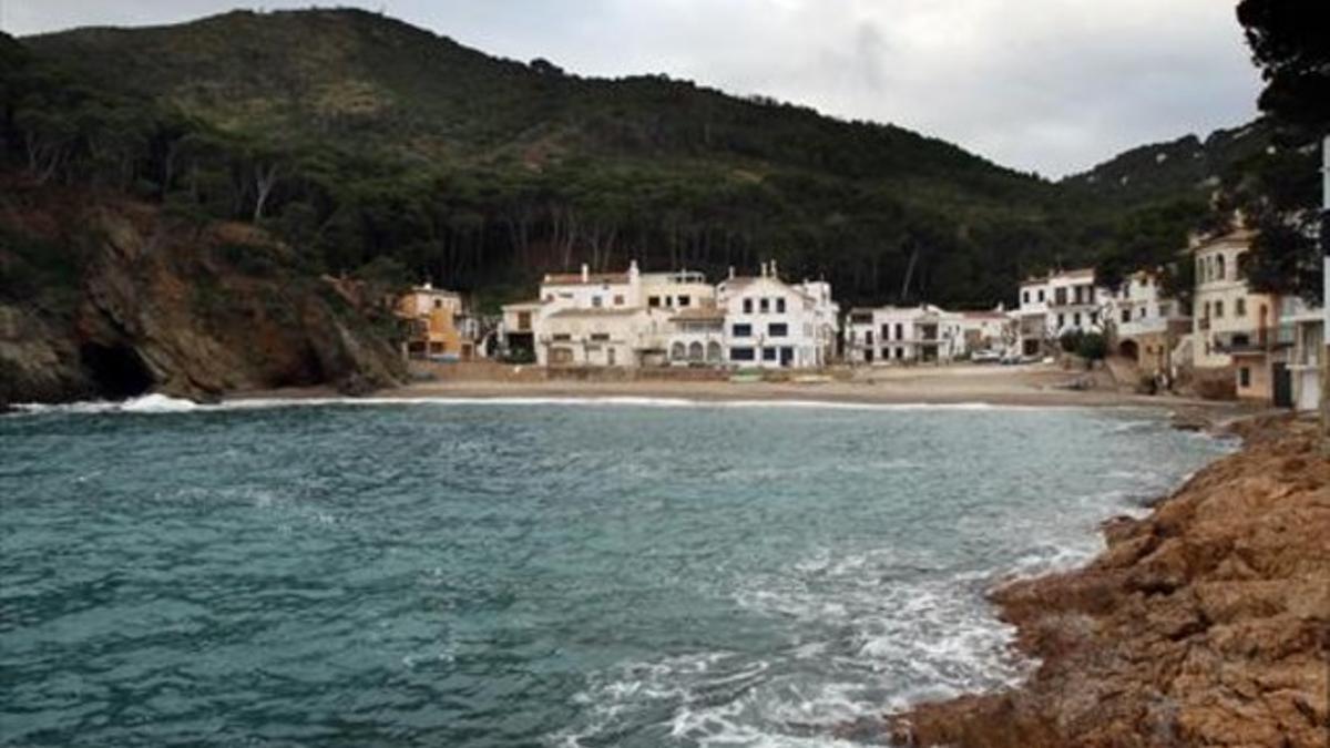 La cala de Sa Tuna, en Begur (Baix Empordà).