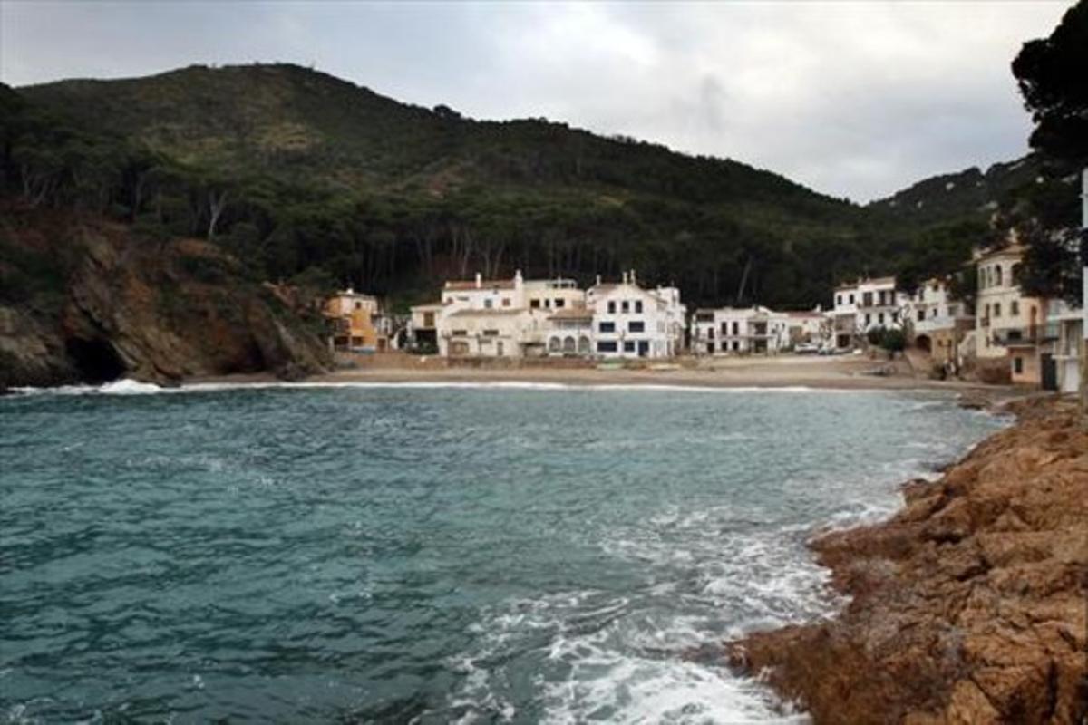 La cala de Sa Tuna, a Begur (Baix Empordà).