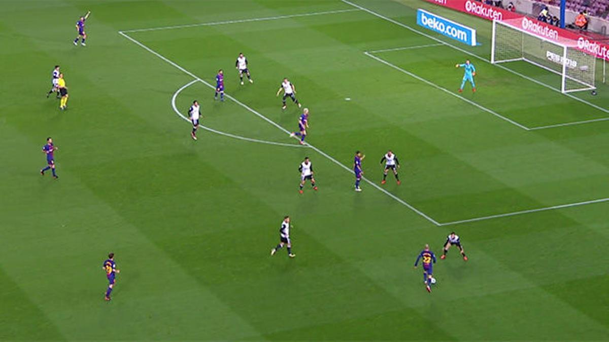 LACOPA | FC Barcelona - Valencia (1-0): Aleix Vidal se transformó en Messi