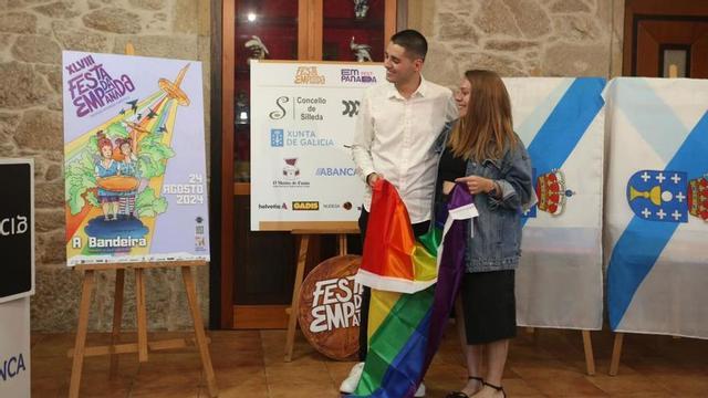 Amigos da Empanada presentó el programa de actos en el centro cultural Vista Alegre.