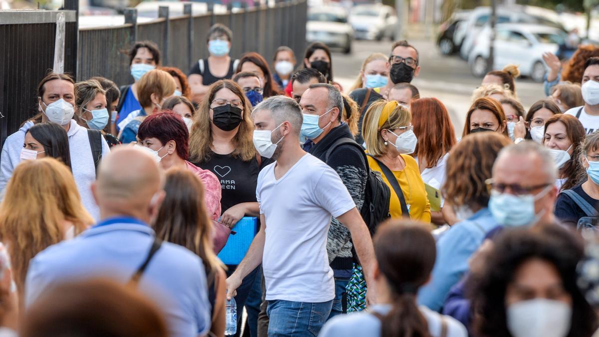 Jornada del domingo de las oposiciones de Educación