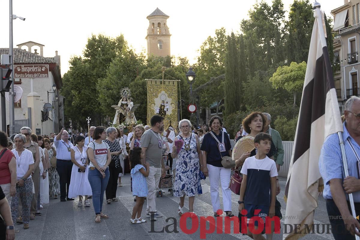 Procesión de la Virgen del Carmen en Caravaca