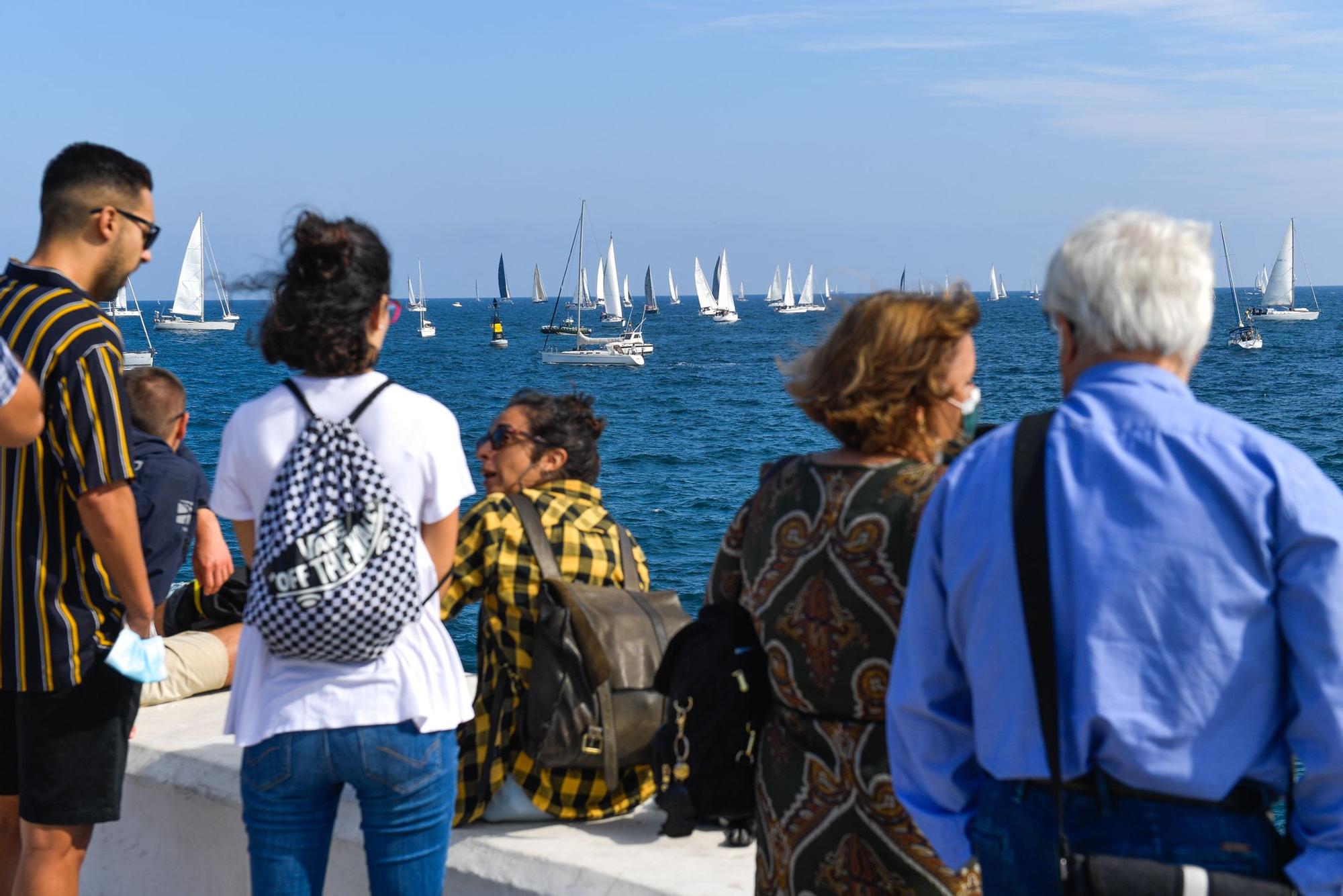 Salida de la regata ARC 2021 de Las Palmas de Gran Canaria