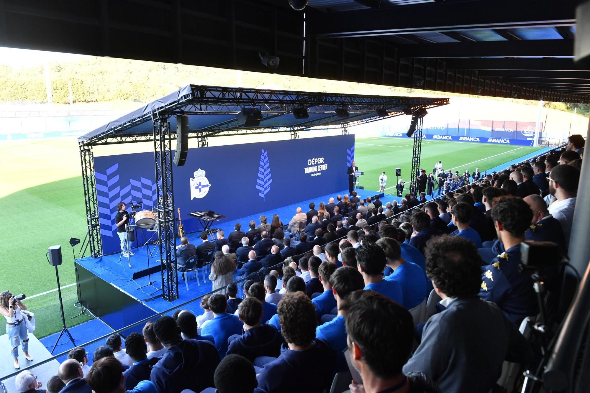 Acto de presentación del nuevo Abegondo