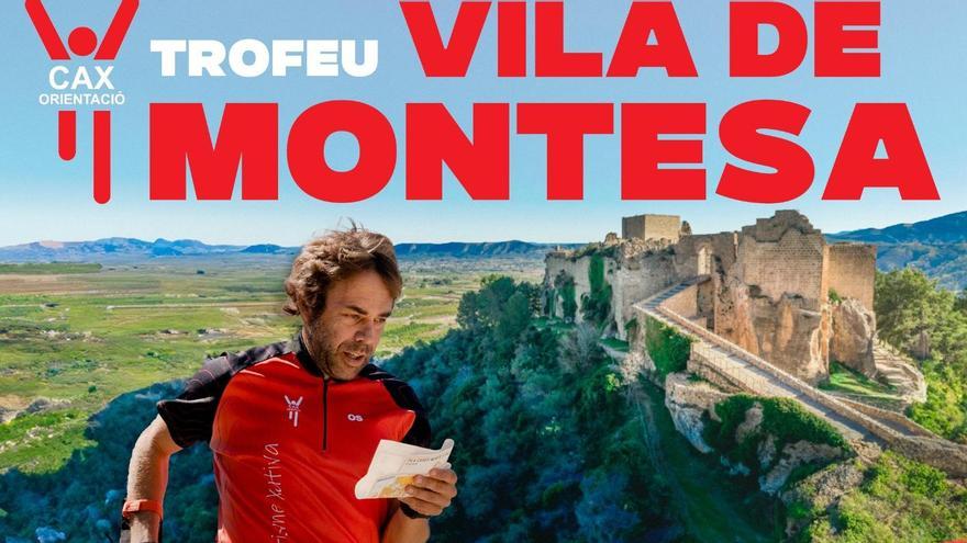 Cartel de la prueba de Montesa organizada por el CAX Orientació.