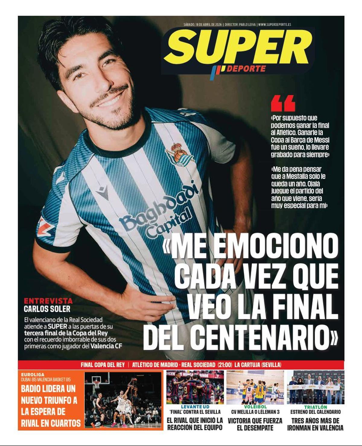 Las imágenes de las portadas de hoy