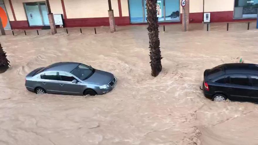 San Javier queda incomunicado por las inundaciones