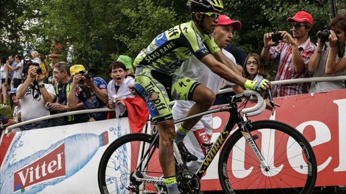 Contador quedará fuera del podio del Tour