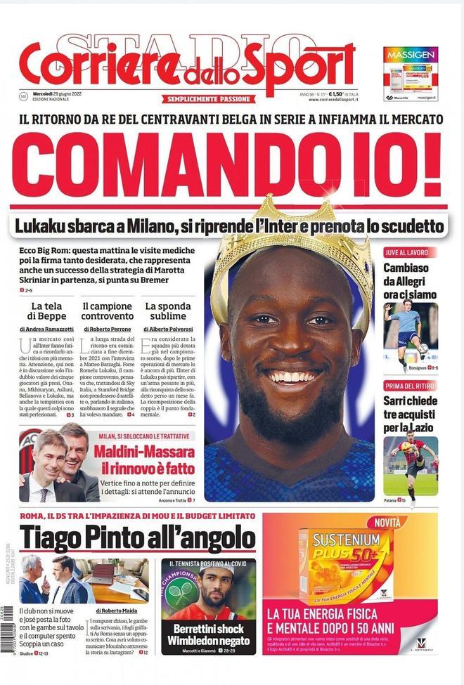 Las portadas del día de la prensa deportiva