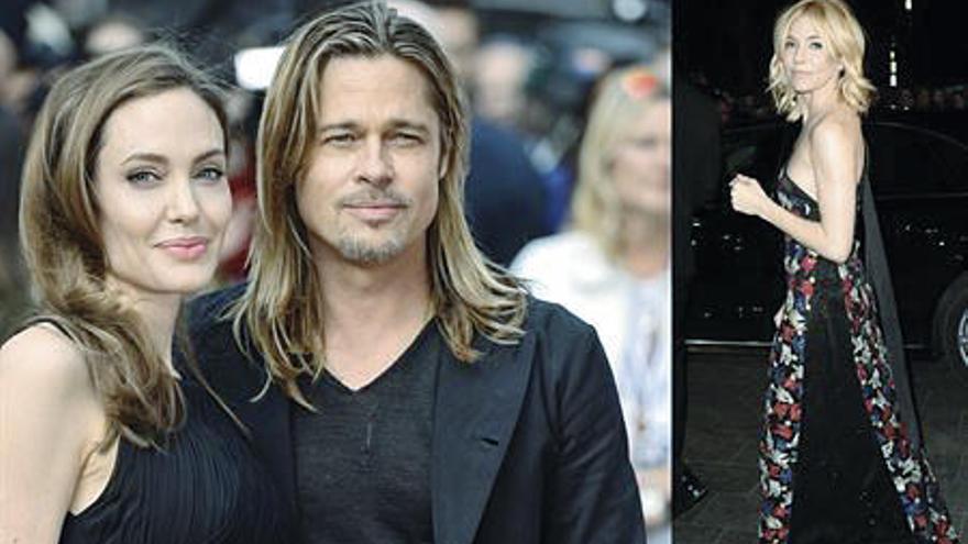 Angelina y Brad.