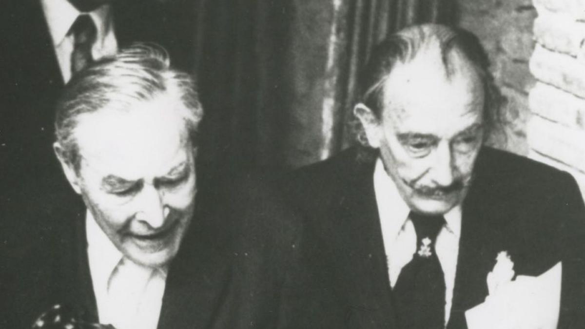 Josep Pla i Salvador Dalí. | ENRIC SABATER 