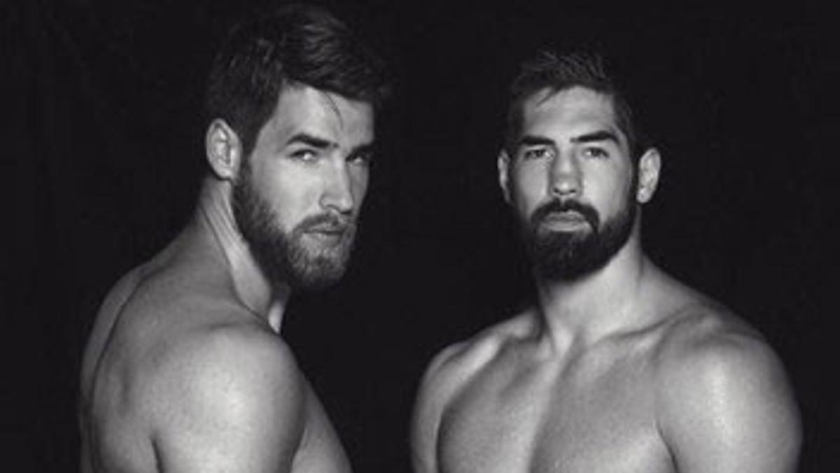 Luka y Nikola Karabatic, en el calendario de los dioses del estadio.