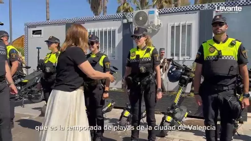 Operativo especial: València blinda sus playas para el verano