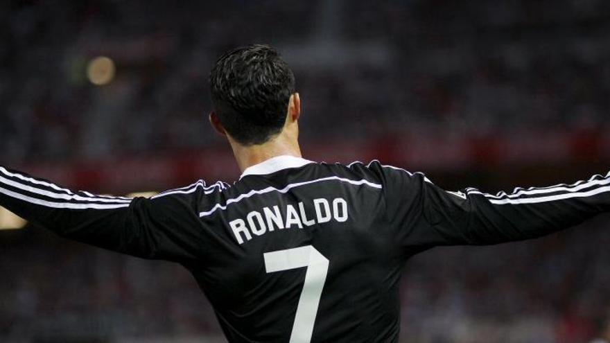 Cristiano Ronaldo, el sábado en Sevilla