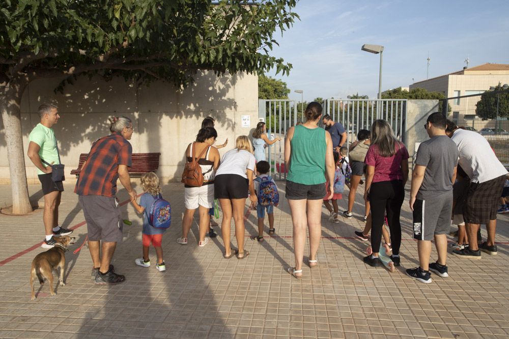 Vuelta al cole en el CEIP Les Palmeres de Canet d'En Berenguer