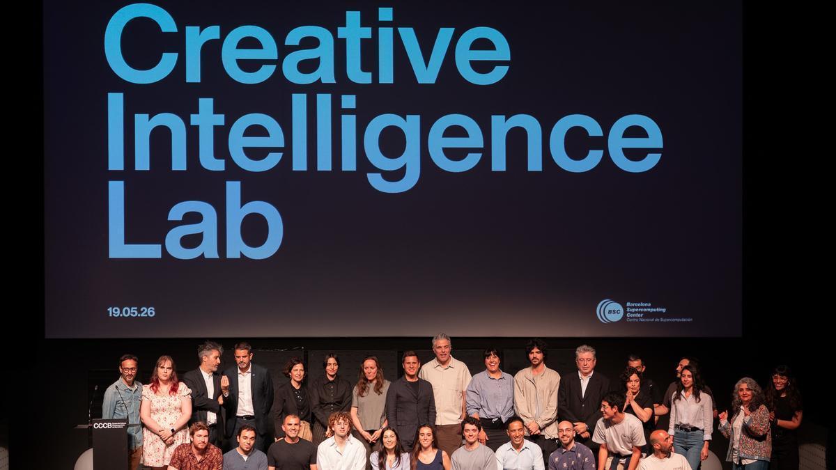 Presentación del Creative Intelligence Lab del Barcelona Supercomputing Center en el Centro de Cultura Contemporánea de Barcelona.