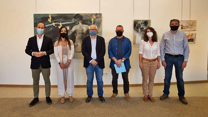 ‘Inundacions’ de Menéndez Rojas en el Club Diario | VICENT MARÍ/S. ASENJO