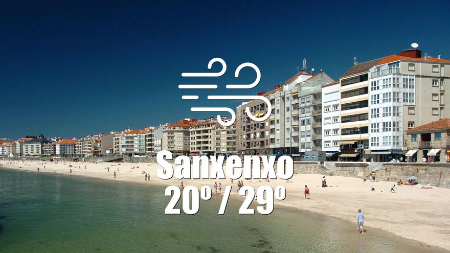 El tiempo en Sanxenxo: previsión meteorológica para hoy, sábado 5 de julio