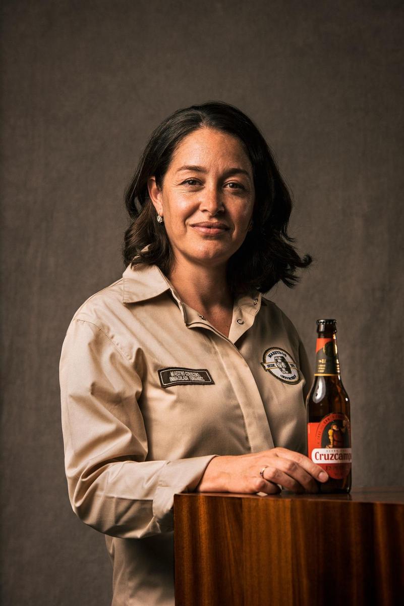 Inmaculada Fernández, maestra cervecera de Cruzcampo