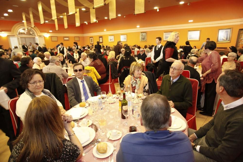 Comida de Santa Lucía de los ciegos de Asturias