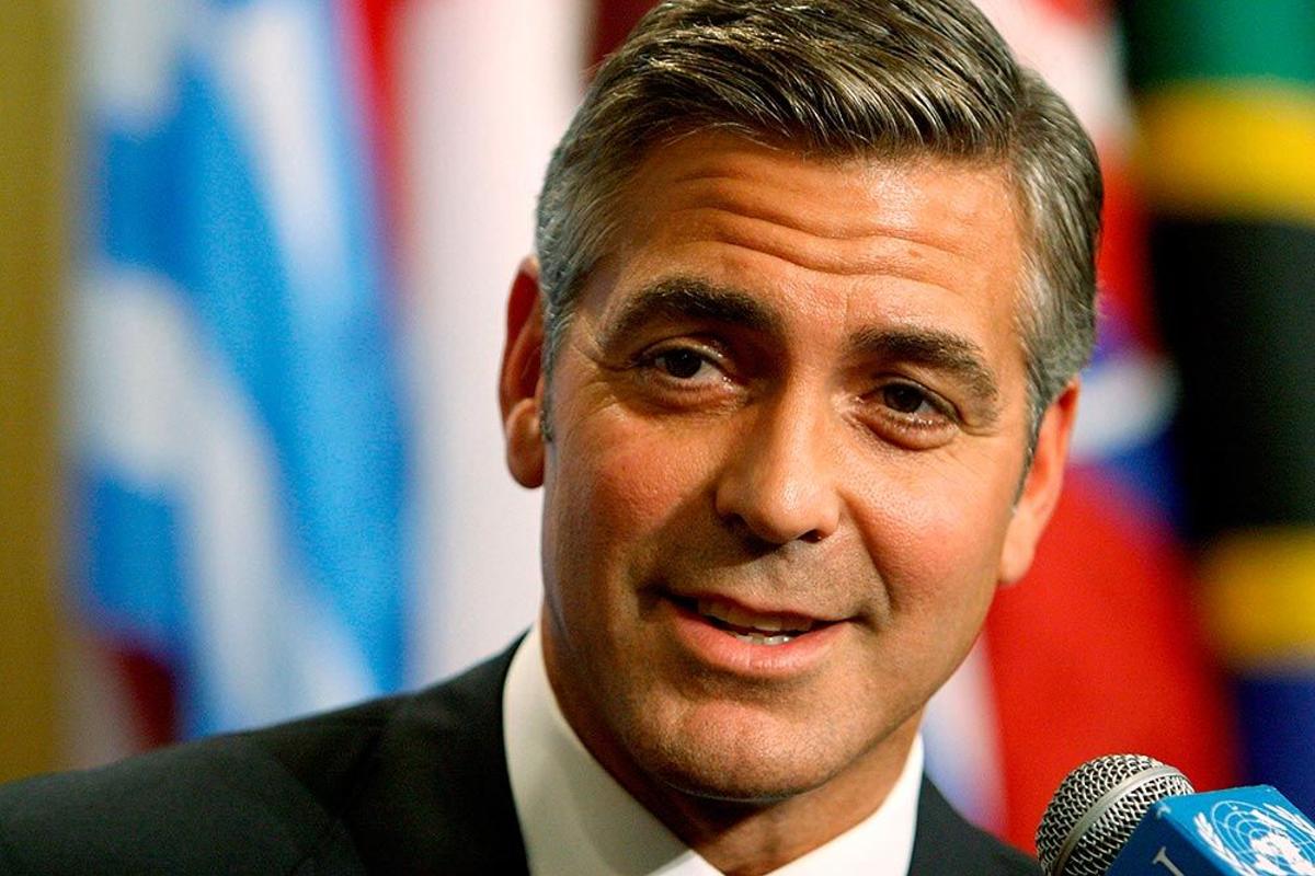 George Clooney, es Mensajero de la Paz de la ONU