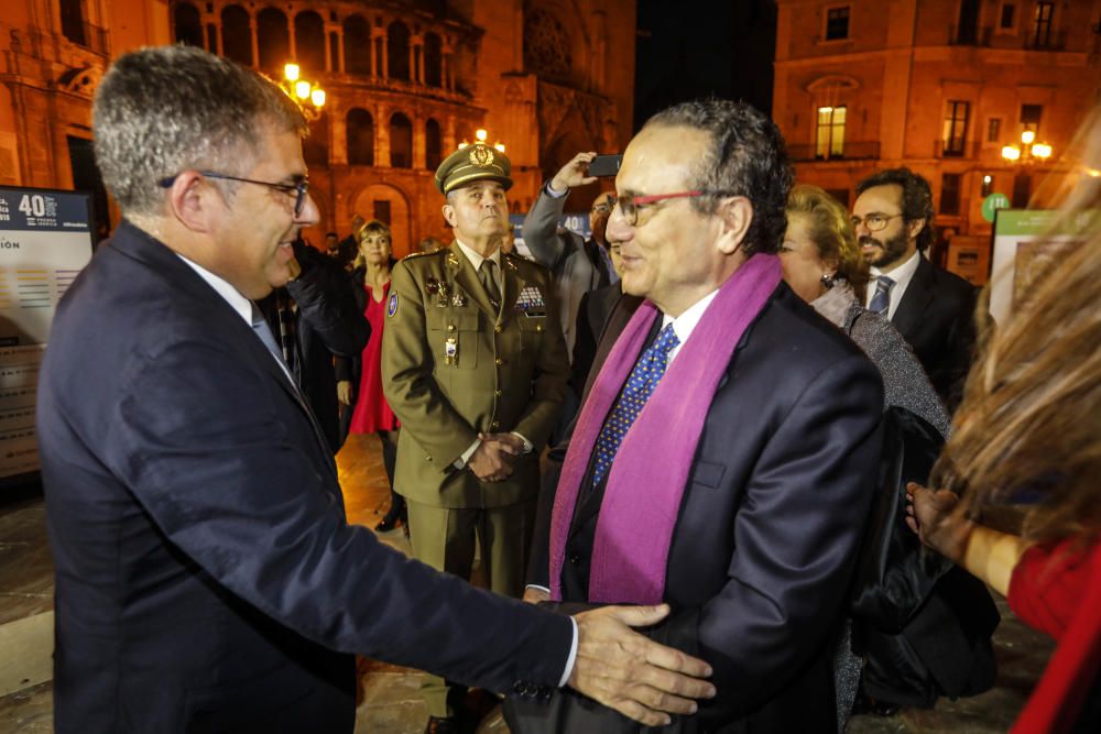 Inauguración de la exposición 'España y Prensa Ibérica: 40 años de historia democrática'