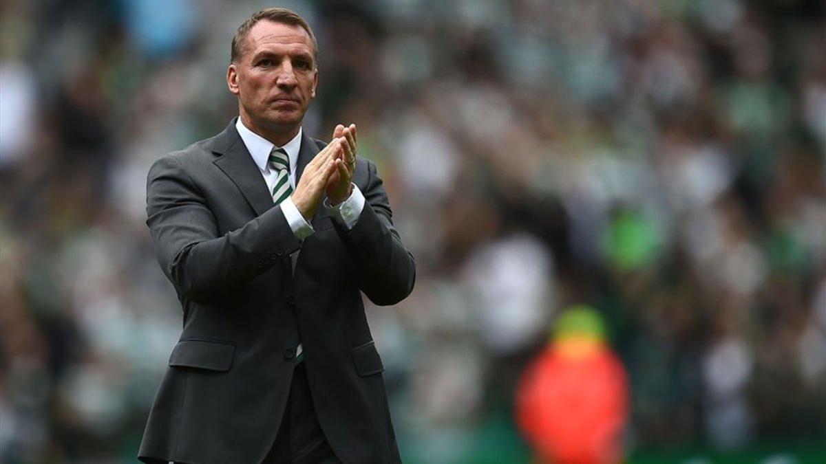 Rodgers durante un partido con el Celtic