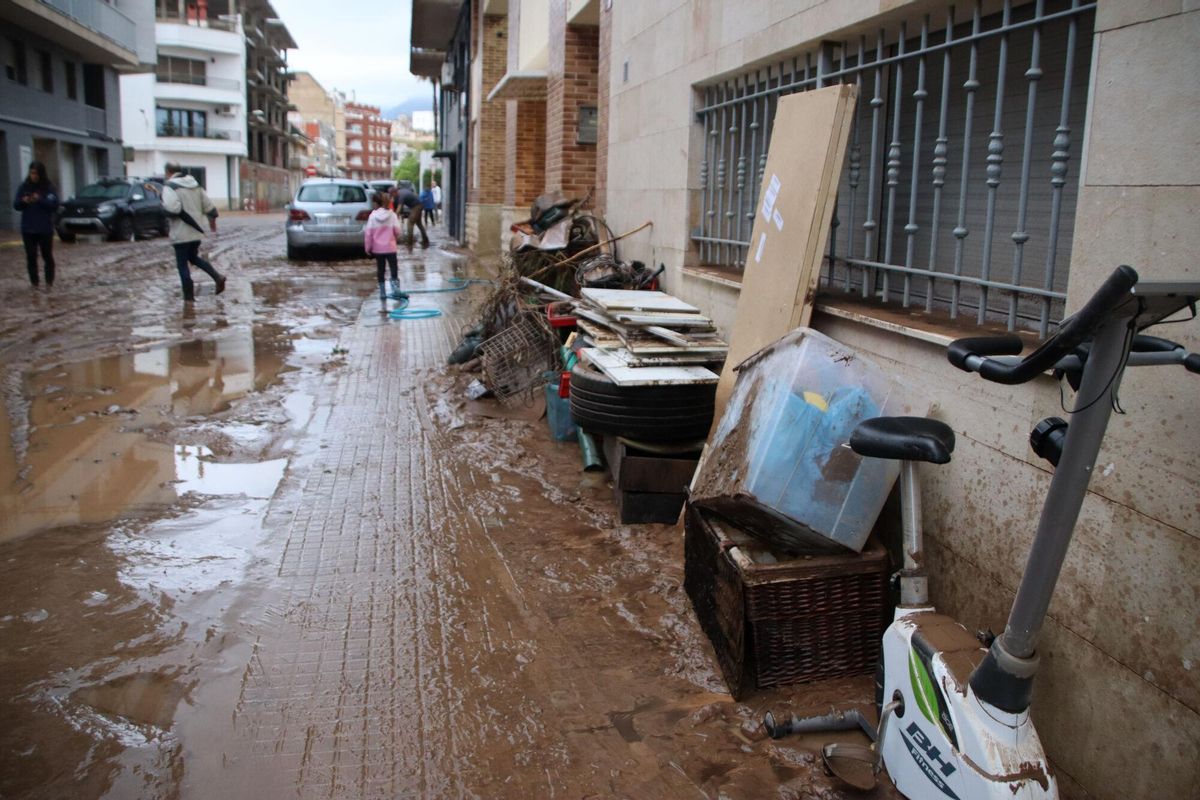 Destrosses provocades per la dana al Montsià