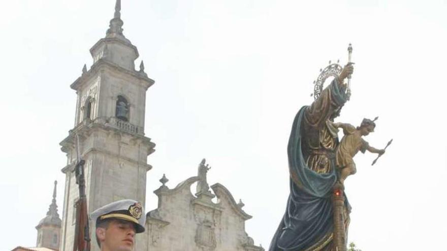 Procesión de la Virxe do Porto. // Santos Álvarez