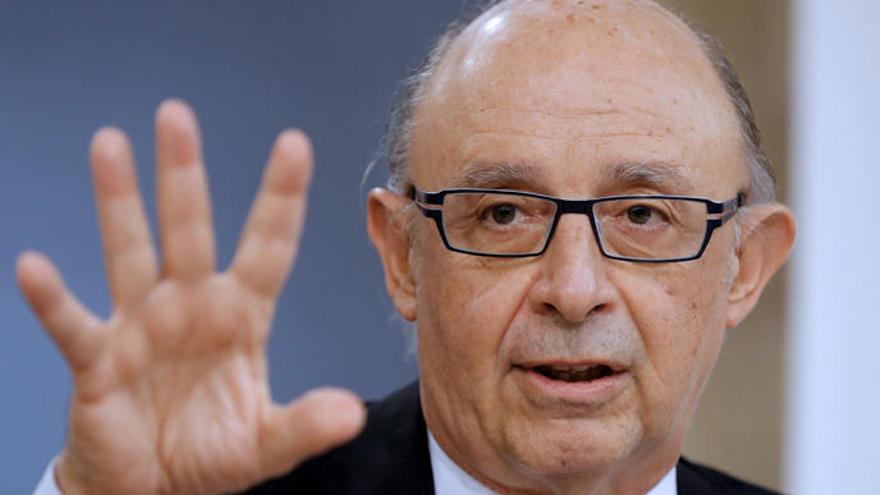 El ministro de Hacienda, Cristóbal Montoro.