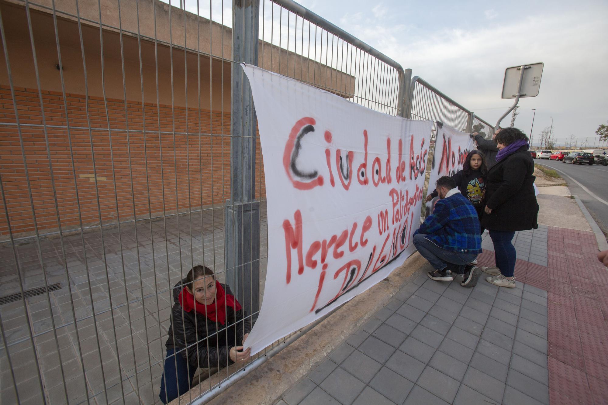 Ciudad de Asís alza la voz ante el olvido del Ayuntamiento de Alicante